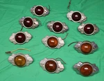 11 Semi - Travel Trailer Side Marker Lamp Kd 509 Glass Lens Ls 302 Amber & Red. Fixed Price $400.00.