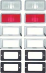 68 Camaro Nova Full Size Wagon Side Marker Lamps Clear/red Lenes W/o Engine. Fixed Price $79.59.