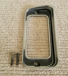 1970-1973 Lincoln Continental Lh Quarter Panel Bumper Side Marker Light Trim Oem. Fixed Price $12.95.