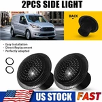 Ford Transit Connect 2010-2021 2X Smoke Lens Side Fender Light Housings Only. Fixed Price $13.29.