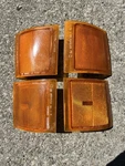 Oem 94-99 Chevy Silverado Gmc Sierra Amber Front Side Marker Lights Turn Signals. Fixed Price $45.00.