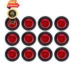 12 Pcs Tmh Inch Mount Red Lens & Led Clearance Markers, 1-1/4",. Fixed Price $34.98.