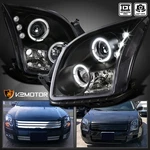 Black Fits 2006-2009 Ford Fusion Led Halo Projector Headlights Headlamps Lh+rh. Fixed Price $197.38.