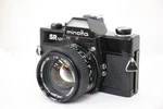 Minolta SR101 Black Mc Rokkor-pg 50MM F1.4 Body Lens Set E2214. Fixed Price $135.12.