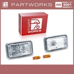 2X Side Indicators For Porsche 911 964 993 924 944 968 Clear + Bulbs Orange. Fixed Price $54.96.