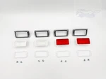 69 Mustang Cougar Side Marker Kit - Lights, Bezels, Gaskets Front & Rear. Fixed Price $97.99.