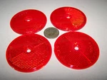 Grotelite Reflector 4009 Military 1/2 Red New. Fixed Price $7.50.