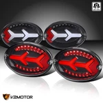 Black Fits 1997-2004 Chevy Corvette C5 Led Tubes Tail Lights Brake Lamps 4PC. Fixed Price $173.38.
