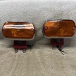 Honda Civic 1974 Thru 1977 Front Directional Lights, Both Work! Tested!. Fixed Price $125.00.