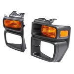 Ford E150 E250 E350 Sd 08-14 Headlight Trim Bezel W/turn Signal Lamp. Fixed Price $60.99.