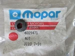 Mopar Hex Nut Nos '70'S-80'S P/n 6029471. Fixed Price $5.50.