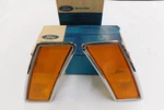 Nos Oem Ford 1970 Mustang Fender Marker Lights Lamps Boss 302 429 Mach. Fixed Price $449.00.