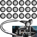 (pack Of 20) Tmh 3/4 Inch Mount White Led Clearance Bullet Marker. Fixed Price $22.79.