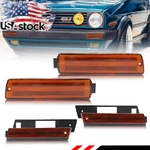 4X Amber Front Signal + Side Marker Lights For 90-92 Vw Golf MK2 Ii A2 Gti Jetta. Fixed Price $44.99.