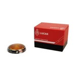 Lucas L563 Front Indicator Lens Chrome Rim Assy Amber 5322. Fixed Price $114.17.