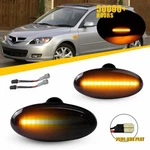 Led Side Marker Amber Light GJ6A-51-120E For Mazda 3 2004-2009 Smoked Lens Pair. Fixed Price $17.09.