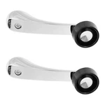 Pair Manual Window Crank Handles For Plymouth Chrysler Dodge Truck Chrome Black. Fixed Price $22.80.
