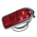 Lucas L824 Right Hand Rear Side Marker Lamp, Red Lens Reflector. Fixed Price $120.81.