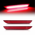 Auxito Rear Bumper Red Led Side Marker Signal Light 2015-2022 Ford Mustang. Fixed Price $19.94.