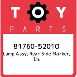 8176052010 Toyota Lamp Assy Side 81760-52010, Genuine Oem Part. Fixed Price $48.28.