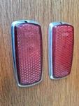 Mercedes 230SL 250SL 280SL W113 Pagoda Rear Side Fender Reflectors. Fixed Price $90.00.
