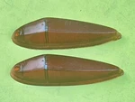 Vw Type 3 Variant 1500 - 1600TL Red Side Marker Indicator Lens Set Nos. Fixed Price $60.00.