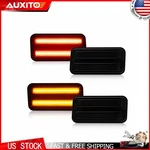 4PCS Smoked Lens Amber Red Led Side Marker Lights For 70-81 Pontiac Firebird. Fixed Price $66.49.