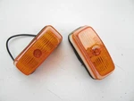 (2) New - Out Of Box Vintage Lamp KD556 Amber Side Marker Lights. Fixed Price $19.95.
