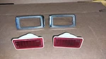 1969 1970 Ford Mustang Side Marker Light C9AB15A464 C9AB15A466A. Fixed Price $44.99.