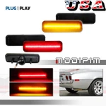 For 1970-1977 Chevry Camaro Smoked Led Front Amber+rear Red Side Marker Lights. Fixed Price $79.99.