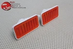 Chevy Gm Front Fender Amber Side Marker Lamp Light Lens Bulb Housings Pair New. Fixed Price $29.78.