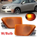 Pair For 2011-2015 Chevy Cruze Front Bumper Side Marker Light Reflector W/bulbs. Fixed Price $10.99.