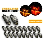 Kaper Rv Amber And Red Led Marker Light 20 Pack 3.375 80 Lum Side Fender. Fixed Price $19.99.