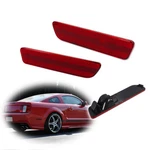 2005-2009 Ford Mustang Red Lens Rear Side Marker Lights Housings 2PCS/SET. Fixed Price $14.99.