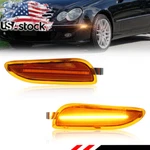 2X Amber Lens Led Front Side Marker Lights For 2003-2009 W209 Mercedes Clk. Fixed Price $29.99.