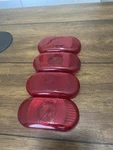 Reflect-o-lite 400 Red Lens SAE-P2-71 Camper Trailer Marker Light. Nos. Fixed Price $10.00.