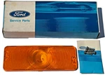 Nos 1965 1966 Ford Pickup Truck Marker Park Lamp Light Lens Amber C5TZ-13208-A. Fixed Price $29.99.
