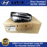 Oem 92102G9500 Front Headlight Lamp Right Passenger Hyundai Genesis G70 22-23. Fixed Price $1030.00.