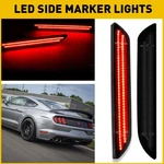 Rear Side Led Marker Lights Ford 2015-2022 Mustang Bumper Lamps Smoked Tint. Fixed Price $8.54.