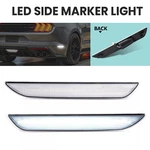 Clear White Led Rear Side Marker Signal Lamps Lights 2015-2023 Ford Mustang. Fixed Price $17.99.