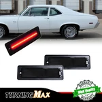 Plug & Play Smoked Red Led Rear Side Marker Light Pair For 1970-1974 Chevy Nova. Fixed Price $34.99.
