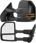 Tow Mirrors Ford F150 2004-2014 Power Heated Led Puddle Light Carbon Gray. Fixed Price $362.45.
