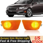 For Chevy Cruze 2011-15 Front Bumper Side Marker Light Reflector Assembly W/bulb. Fixed Price $10.99.
