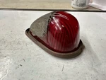 Vintage Cats Eye Marker Light Clearance Tail Lamp Red Glass Truck Cab Trailer. Fixed Price $74.95.