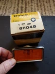 1968-69 Multiple Gm Applications Side Marker Light Amber Color Part # 911045. Fixed Price $49.95.