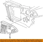 Chrysler Oem 92-95 Acclaim Marker Lamps-side 4676023. Fixed Price $50.95.