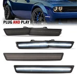 For Dodge Challenger Widebody 18-22 Smoked Front Rear Led Side Marker Lights. Fixed Price $32.95.