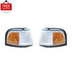 New Front Side Marker Lamp Assembly Pair Fits 1987-1996 Oldsmobile Cutlass Ciera. Fixed Price $35.33.