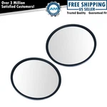 Trq 8.5" Round Convex Mirror Pair Stainless Steel Center Stud W/ Bracket. Fixed Price $49.85.