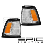 Black Park Signal Lights For 1992-1995 Toyota Pickup 2WD Left Right Pair. Fixed Price $69.39.